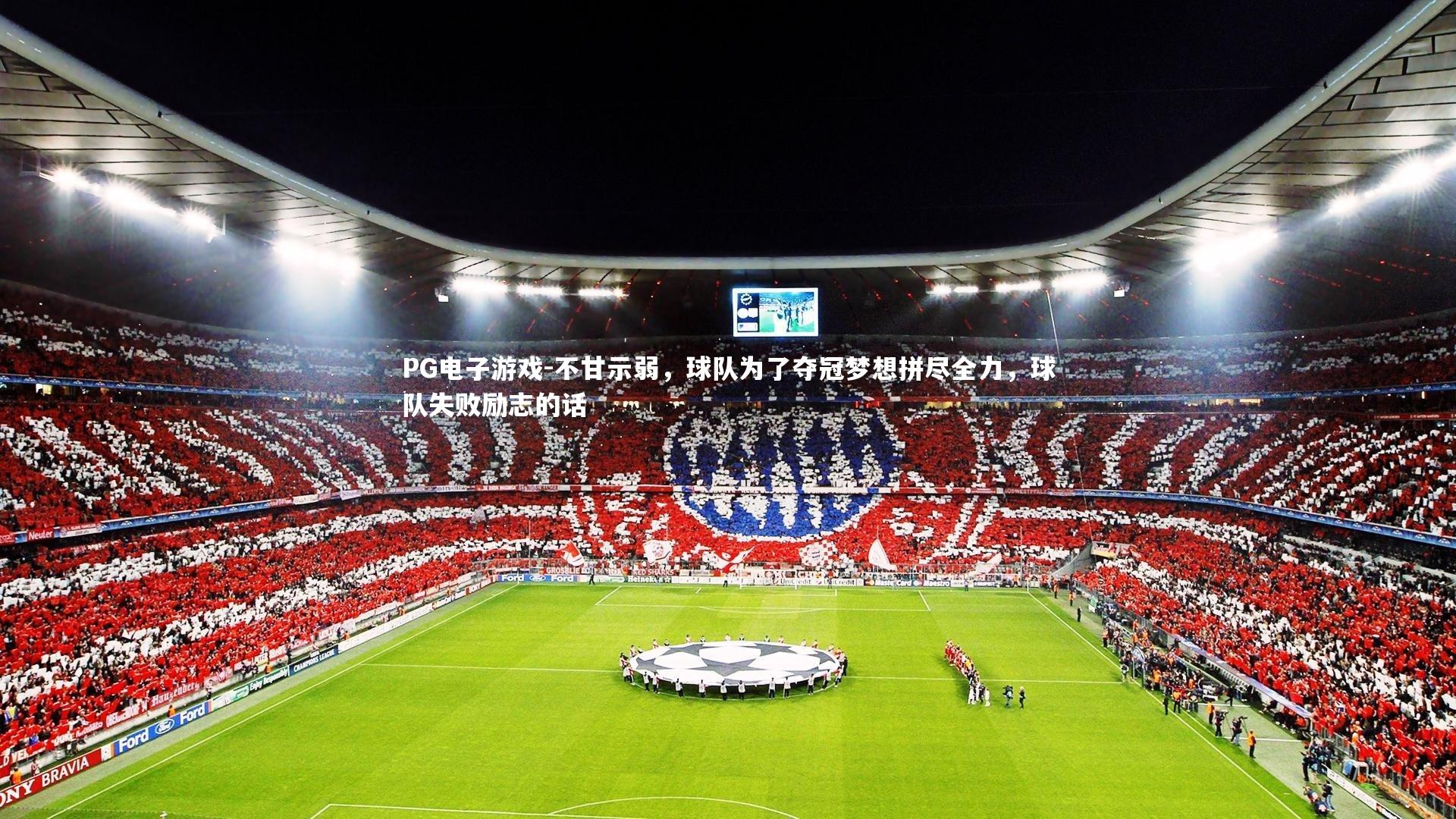 不甘示弱，球队为了夺冠梦想拼尽全力，球队失败励志的话